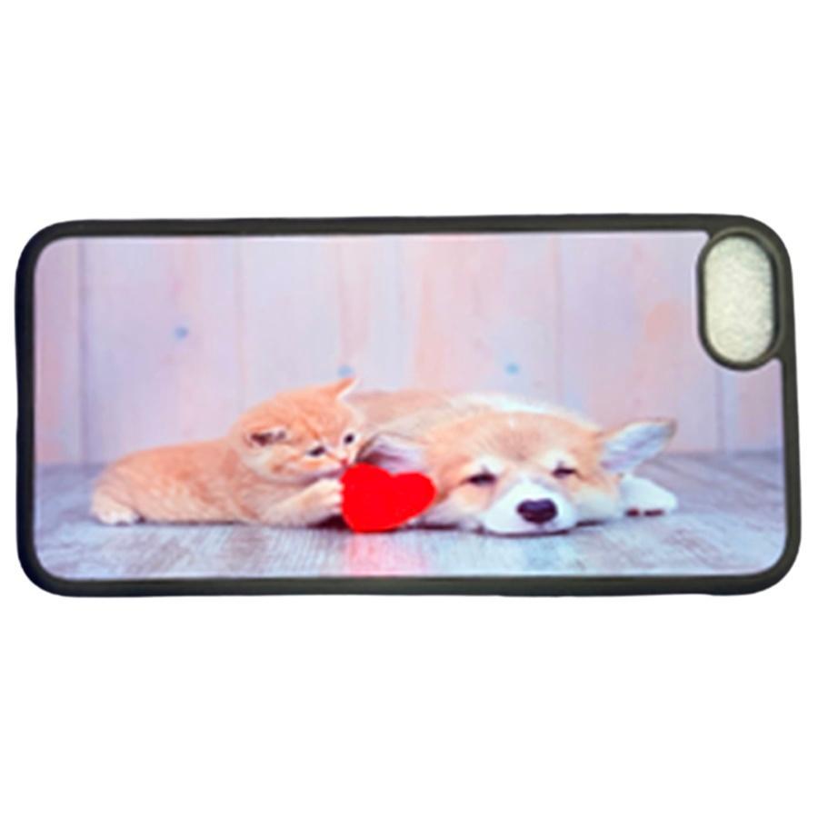 i phone SE第二世代  i phone7  i phone8 犬 猫 アザラシ パンダ 動物 オリジナルケース 強化ガラス＆タッチペン付き ゆうパケット送料無料｜glow-japan｜09