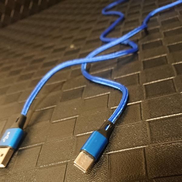 Cタイプ用 USB ケーブル 100cm ブルー｜glow-japan｜08