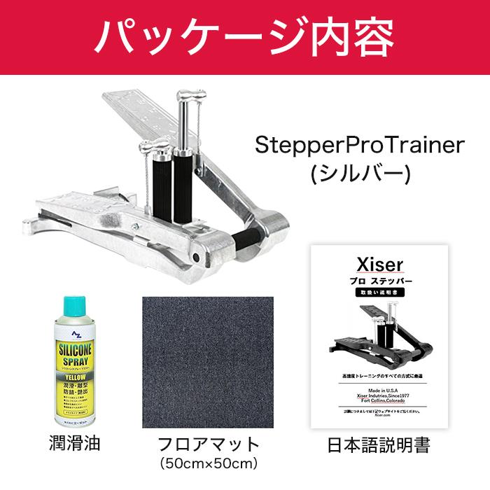 正規代理店 エクサー ステッパー シルバー 保証 セット品 日本語