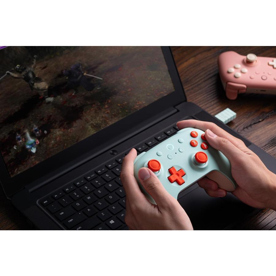 8Bitdo Ultimate 2C アルティメット ワイヤレス コントローラー ミント Windows Android 1000Hz ポーリング レート |  | 05