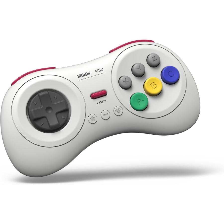 8Bitdo M30Bluetooth ゲーミングコントローラー 6ボタン メガ 8Bitdo M30Bluetooth ゲーミングコントローラー 6ボタン メガ