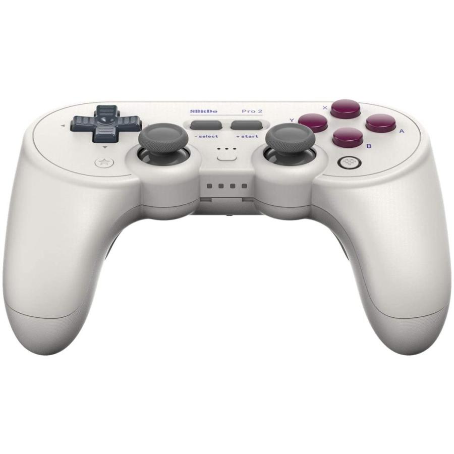 8bitdo pro2 Bluetooth ゲームパッド グレイ 2個セット 8bitdo pro2 Bluetooth ゲームパッド グレイ 2個セット Amazon