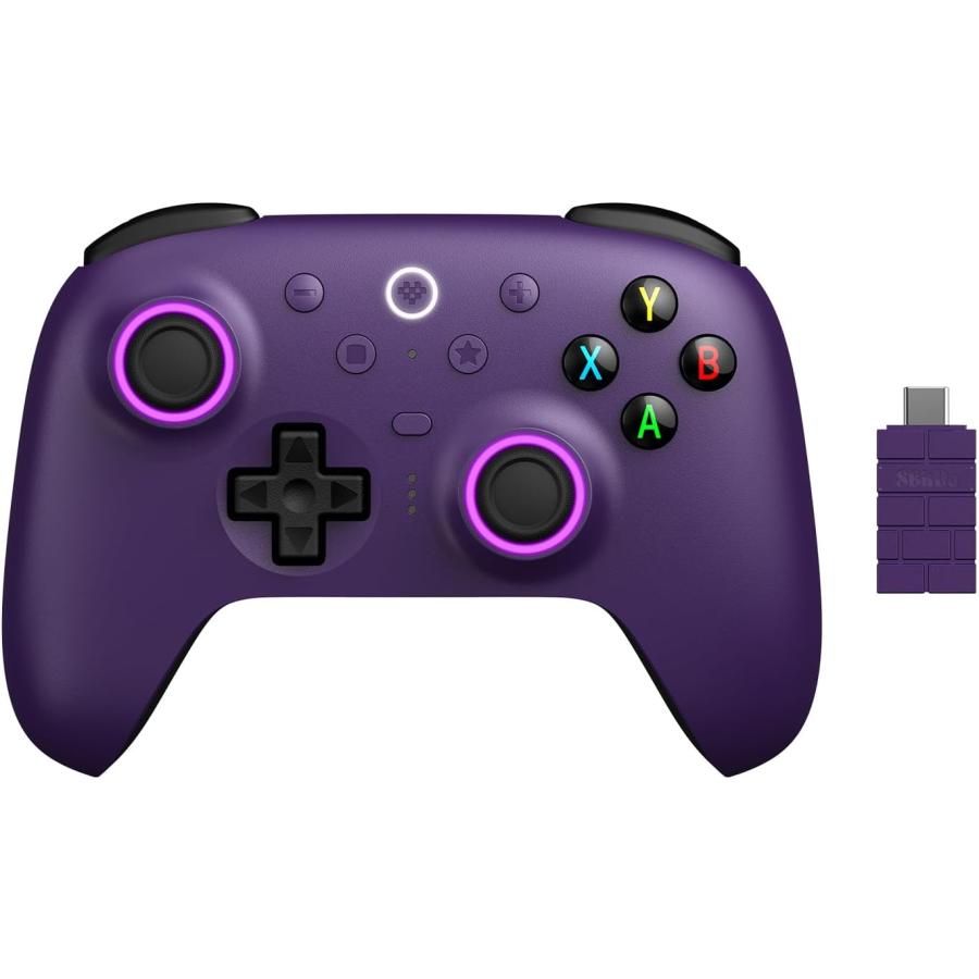 8BitDo Ultimate 2 ワイヤレスコントローラー 充電ドック付き PC
