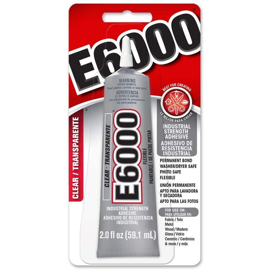 k商品　2台セット 送料無料 E6000 237032 クラフト用接着剤 2液量オンス 透明 ライン