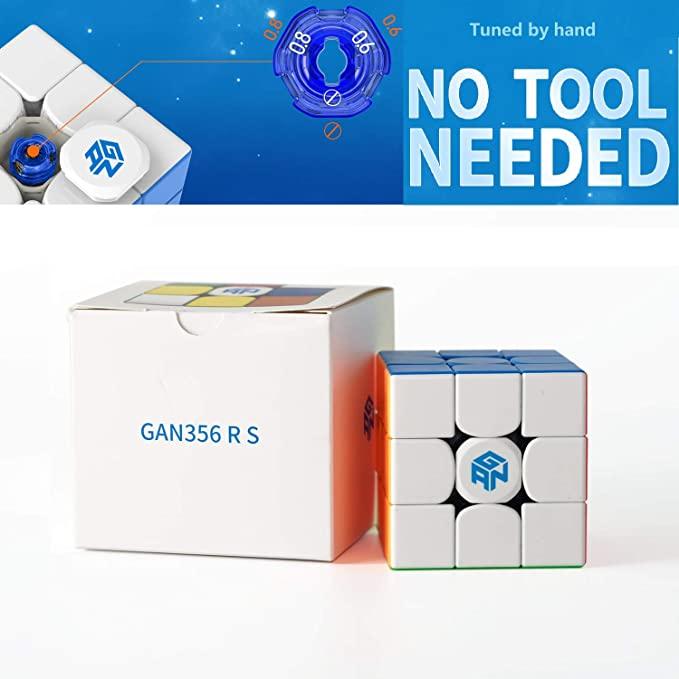 【日本語説明書付き】 GANCUBE GAN356 RS ステッカーレス 競技向け 3x3x3キューブ GAN356RS ルービックキューブ おすすめ スピードキューブ なめらか 正規販売店｜glowbear｜04