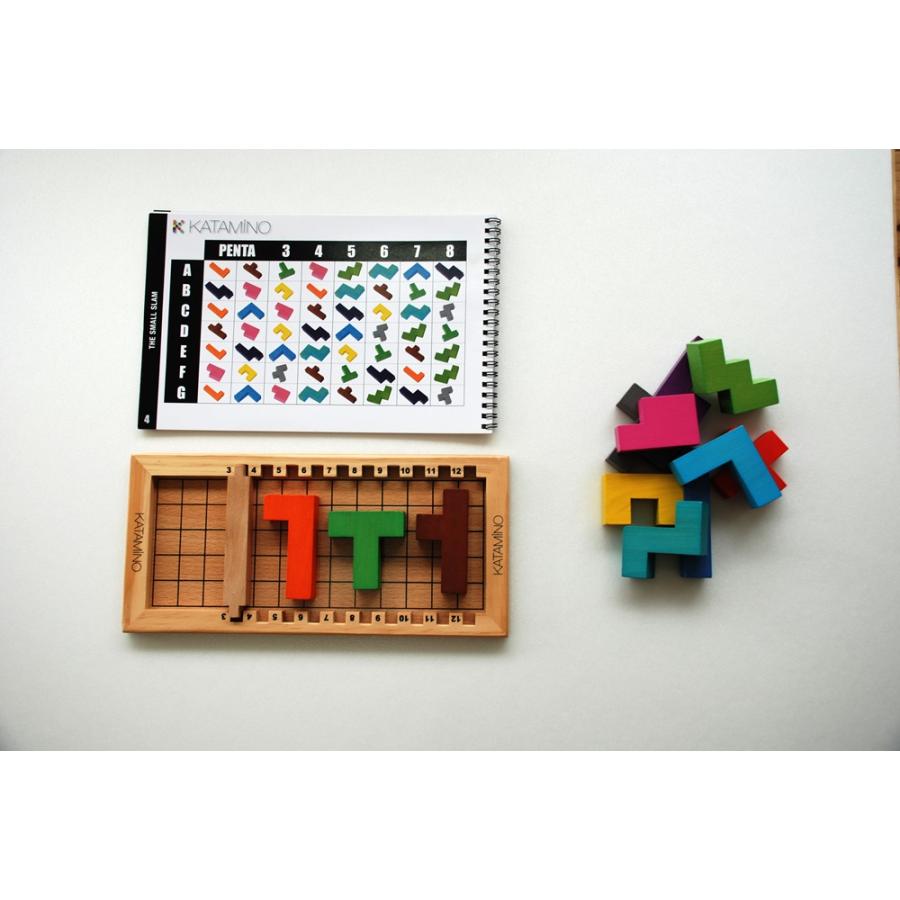 【日本正規品】 日本語版 Gigamic ギガミック KATAMINO カタミノ おまけ付き 木のおもちゃ パズル 3D ボードゲーム 知育玩具 おもちゃ 脳トレ プレゼント ギフト｜glowbear｜04