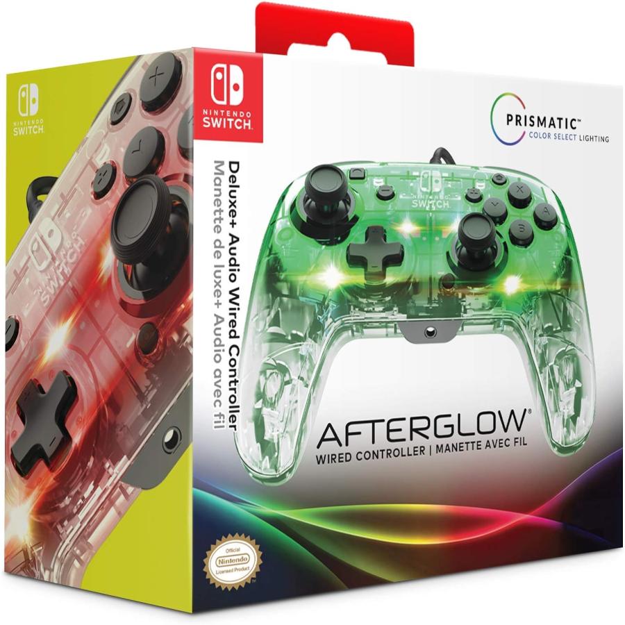 PDP Afterglow Deluxe+ audio Wired Controller for Nintendo PDP Afterglow Deluxe+ audio Wired Controller for Nintendo