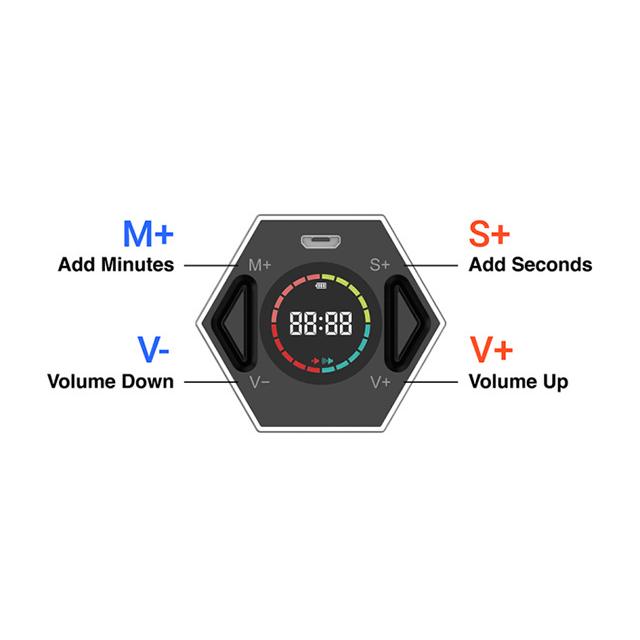 TickTime ティックタイム デジタルタイマー 超小型軽量 便利 倒すだけ タイマー 勉強 料理 運動 会議 生産性向上 ポモドーロタイマー おしゃれ |  | 04