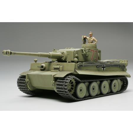 サービス タミヤ 48 ドイツ重戦車 極初期生産型 タイガーI (アフリカ