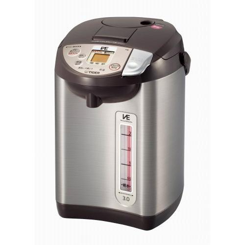 驚きの価格 タイガー 魔法瓶 電気 ポット ブラウン 保温 とく子さ 3L