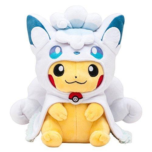 あみぐるみ用パーツ ポケモンセンターオリジナル ぬいぐるみ アローラロコンポンチョのピカチュ