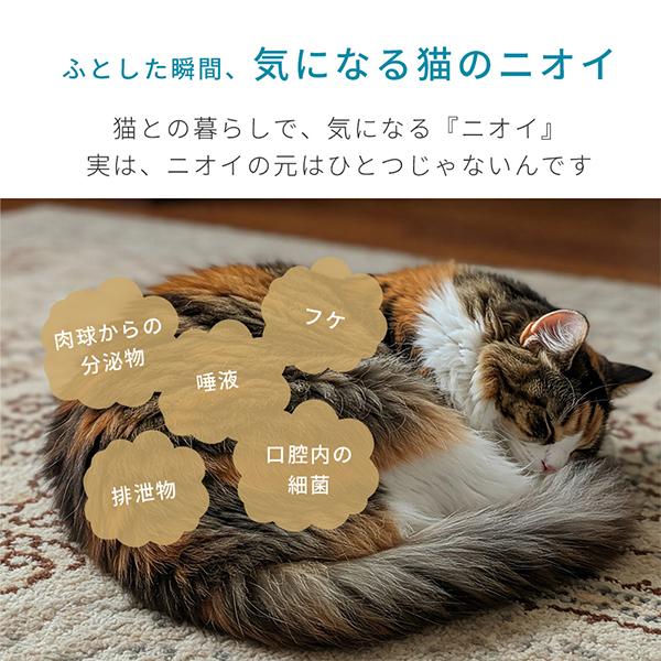 キャットタワー 据え置き B 消臭抗菌タイプ 猫タワー スリム 省スペース ハンモック 高さ170cm 爪とぎの画像