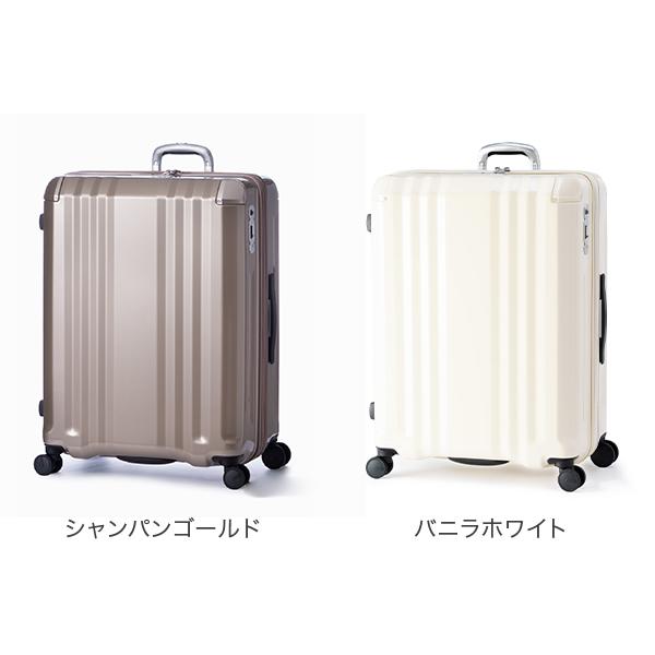 A.L.I アジアラゲージ スーツケース 軽量 デカかる Edge ストッパー付き 拡張 102L 120L キャリーケース キャリーバッグ 10泊以上 長期 ALI-088-102の画像