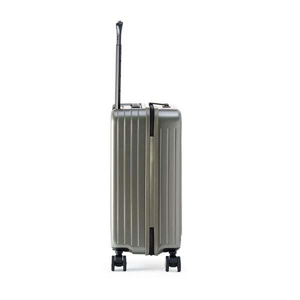 A.L.I アジアラゲージ スーツケース 機内持ち込み フロントオープン 軽量 Pitaflat ストッパー付き 37L キャリーケース キャリーバッグ 3泊 4泊 PIF-8810-18の画像