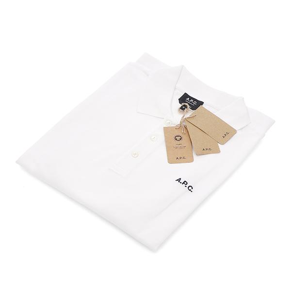 a.p.c POLO 406 JPS アーペーセー ポロシャツ　半袖　白　M APC（エーピーシー） 月末月初ポイント増量中 【並行輸入品