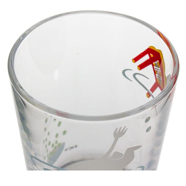 グラス・カップ・酒器 MOOMIN ARABIA Moomin Arabia からのMoomin グラス 28 cl 2個セット
