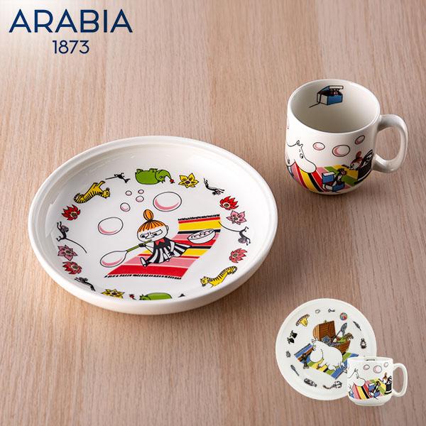 新品未使用　アラビア ムーミン チルドレン セット　マグカップ 皿 ARABIA（アラビア） 【並行輸入品】 ムーミン チルドレン セット