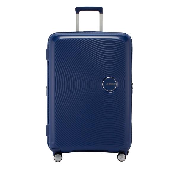 American Tourister サムソナイト　ネイビーキャリーケース 中型 AMERICAN TOURISTER（アメリカンツーリスター） 【訳あり