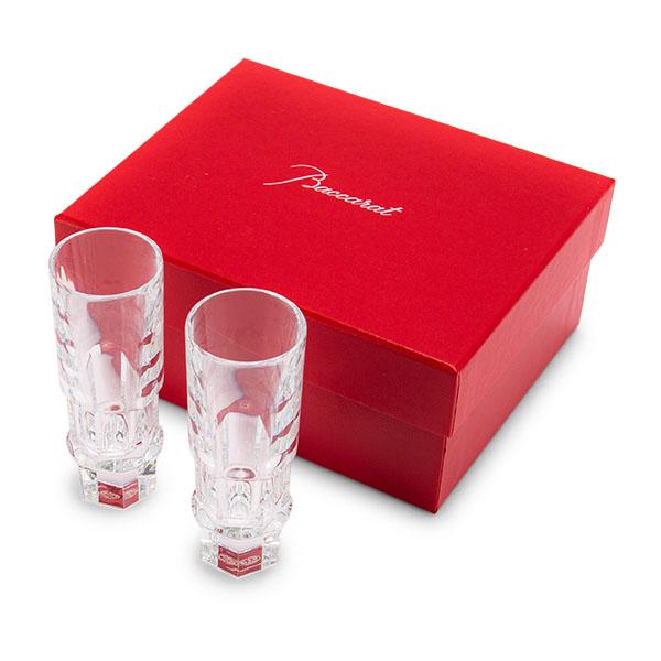 バカラ Baccarat アビス ウォッカグラス 2個セット ショットグラス ペア 2603422 Abysse Vodka 2 Set ペアグラス  贈り物