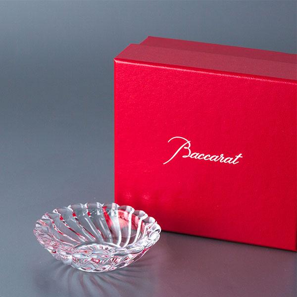 【Baccarat 】バカラ　ボリュート　アシュトレイ バカラ ボリュート アッシュトレイ（8cm）名入れ彫刻代込み