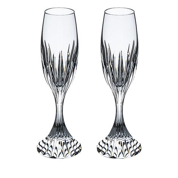 バカラ Baccarat マッセナ シャンパンフルート ペア 160mL バカラ Baccarat マッセナ シャンパンフルート ペア 160mL