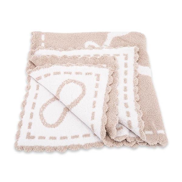 ベアフットドリームス ブランケット 551 Cozychic Scalloped Receiving Blanket｜glv｜07