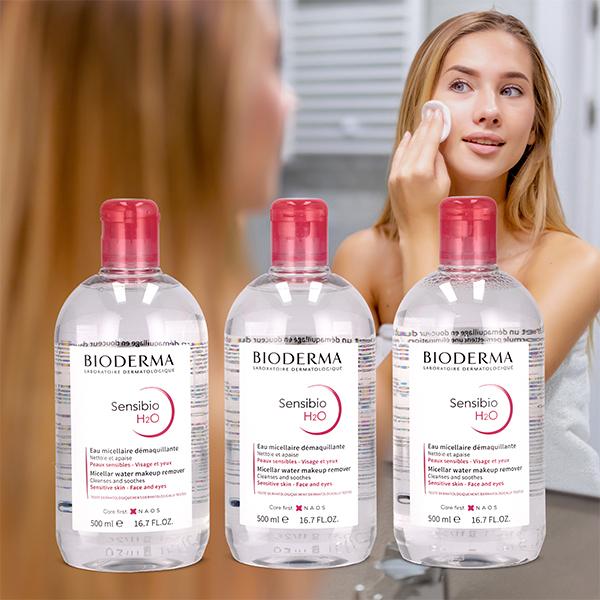 Bioderma Sensibio 500ml ビオデルマサンシビオ　10本 BIODERMA 【並行輸入品】 ビオデルマ サンシビオ 500mL