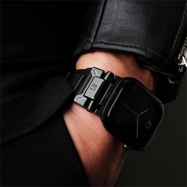 アップルウォッチ Apple Watch バンド フォートレス BELTIES ベルティーズ ベルト シリコン メタルの画像