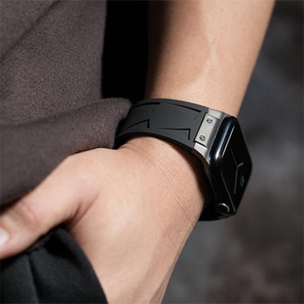 アップルウォッチ Apple Watch バンド ベクター BELTIES ベルティーズ ベルト シリコン メンズの画像