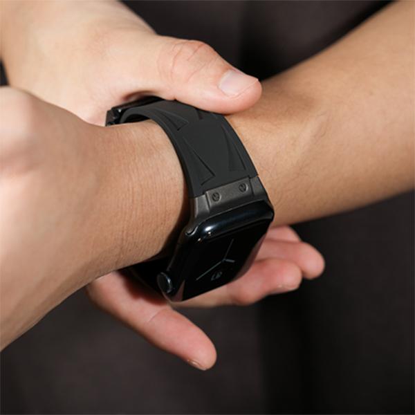 アップルウォッチ Apple Watch バンド ベクター BELTIES ベルティーズ ベルト シリコン メンズの画像