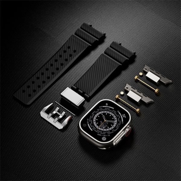 アップルウォッチ Apple Watch メタルギアシリコンバンド BELTIES ベルティーズ バンド ベルトの画像