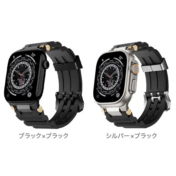 アップルウォッチ Apple Watch メタルギアシリコンバンド BELTIES ベルティーズ バンド ベルトの画像