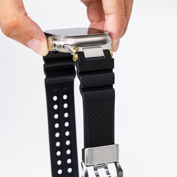 アップルウォッチ Apple Watch メタルギアシリコンバンド BELTIES ベルティーズ バンド ベルトの画像