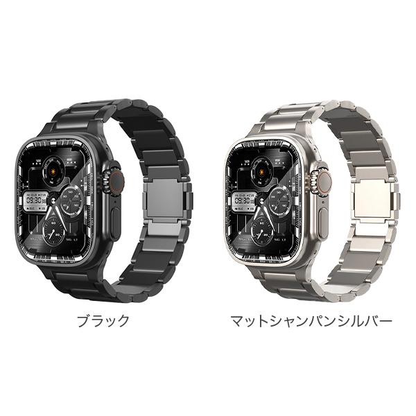 アップルウォッチ Apple Watch クラシックマグネットチタンバンド BELTIES ベルティーズ バンドの画像