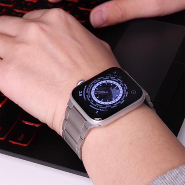 アップルウォッチ Apple Watch クラシックマグネットチタンバンド BELTIES ベルティーズ バンドの画像
