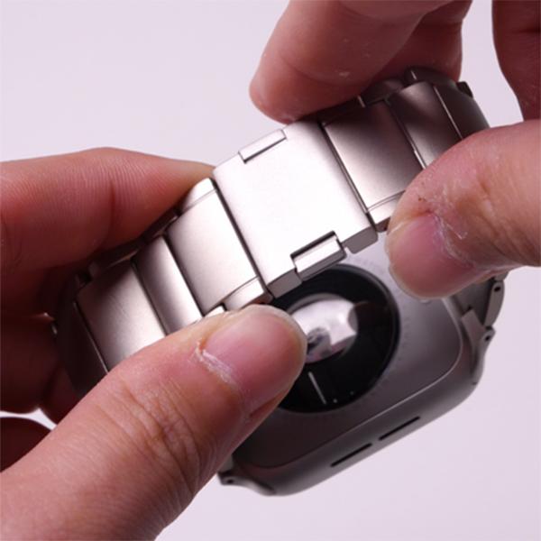 アップルウォッチ Apple Watch クラシックマグネットチタンバンド BELTIES ベルティーズ バンドの画像
