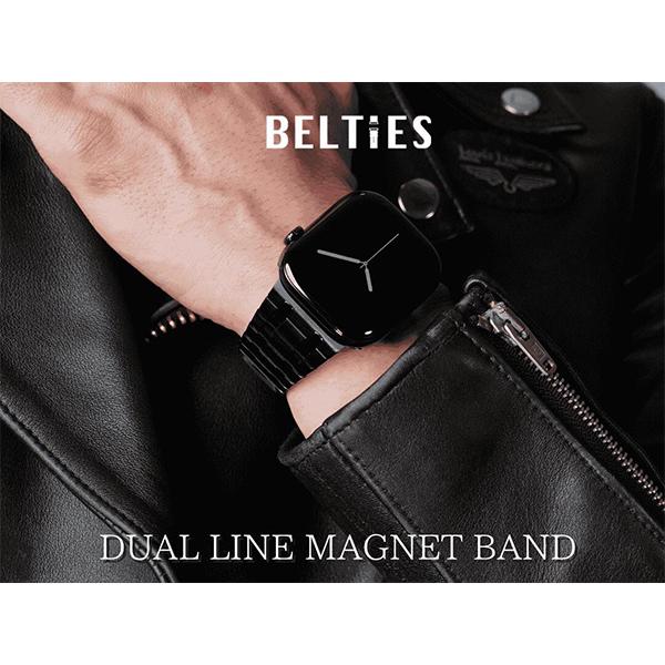 ベルティーズ BELTIES デュアルラインマグネットバンド 全シリーズ対応 アップルウォッチ バンドの画像