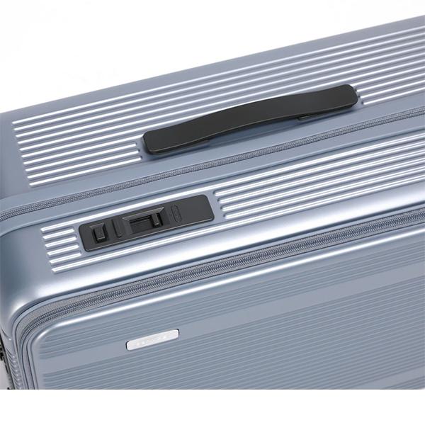 バーマス BERMAS フロントオープンファスナー53L 56cm TRAVEL SMART トラベルスマート 3〜4泊 無料手荷物 キャリーケースの画像