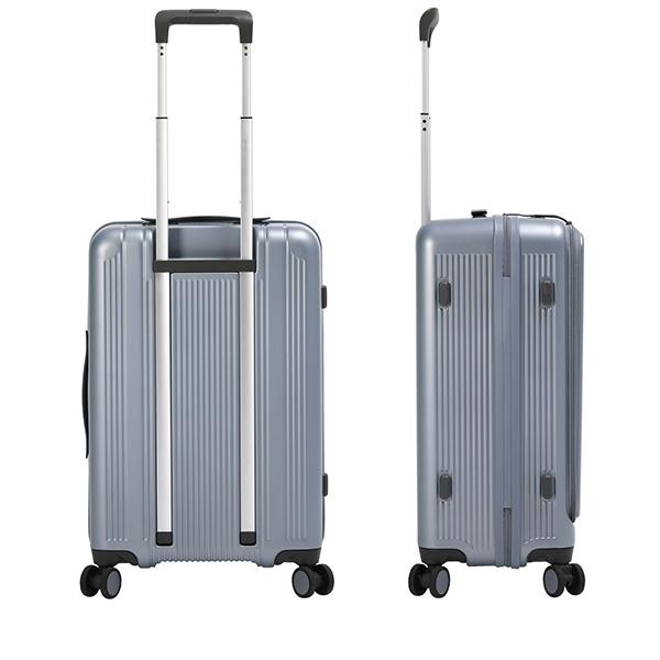 バーマス BERMAS フロントオープンファスナー53L 56cm TRAVEL SMART トラベルスマート 3〜4泊 無料手荷物 キャリーケースの画像