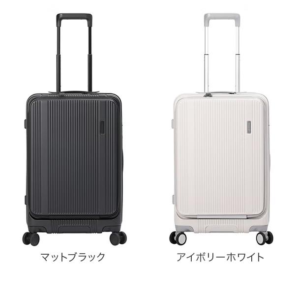 バーマス BERMAS フロントオープンファスナー53L 56cm TRAVEL SMART トラベルスマート 3〜4泊 無料手荷物 キャリーケースの画像