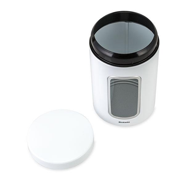 【並行輸入品】 ブラバンシア Brabantia フードストレージ ウィンドウ キャニスター 1.4L ホワイト Food Strage 保存 | brabantia | 05