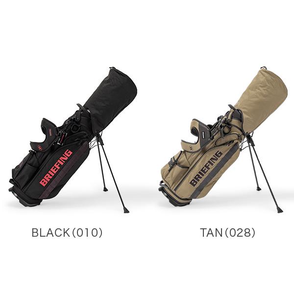 BRIEFING スタンド付きキャディバッグ 黒 美品 日曜日迄の限定値下げ BRIEFING（ブリーフィング） 【並行輸入品】 ゴルフバッグ キャディ