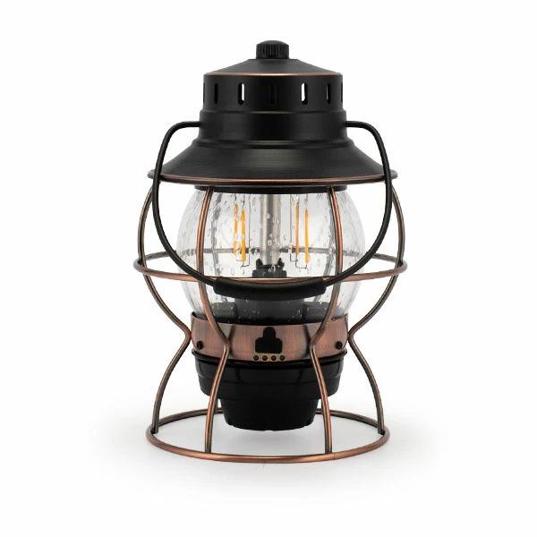 ★新品未使用 (箱あり)ベアボーンズ レイルロードランタン　白 ベアボーンズ レイルロードランタンLED ビンテージホワイト - 山