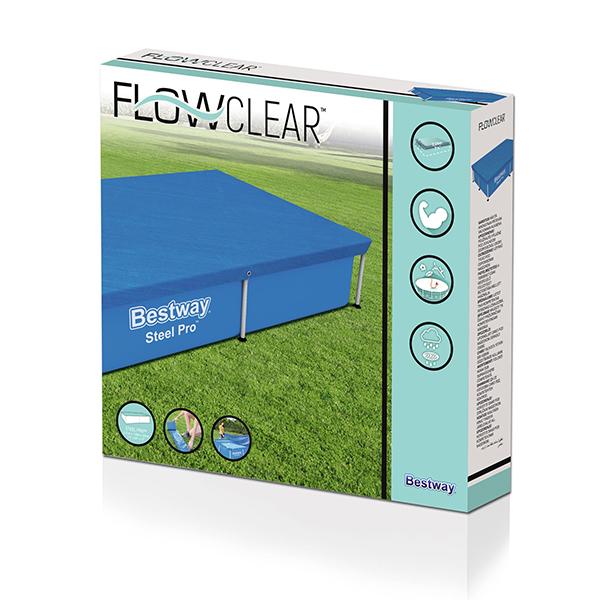ベストウェイ Bestway プール フレームプール  2.2×1.5m  専用カバー付き ビニールプール フレーム式の画像