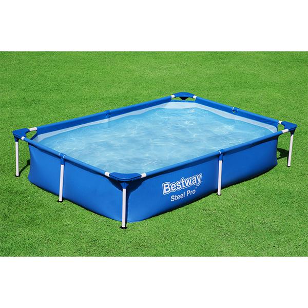 ベストウェイ Bestway プール フレームプール ビニールプール steel pro Rectangular pool 56401の画像