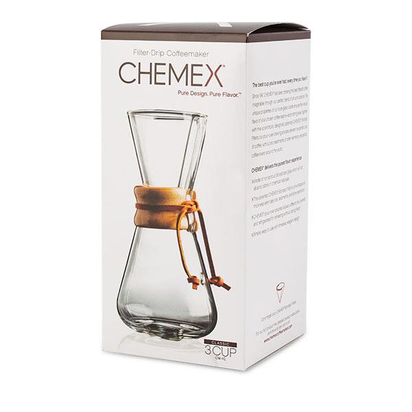 Chemex ケメックス コーヒーメーカー マシンメイド 3カップ用 ドリップ式 CM-1C ラッピング対応可｜glv｜11