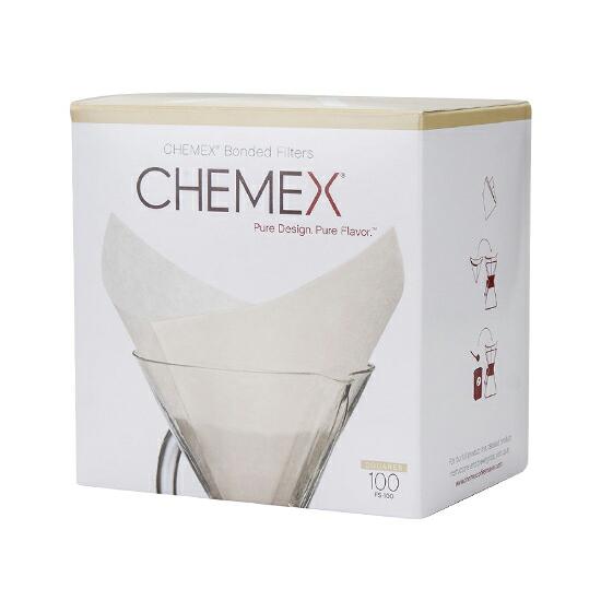 ケメックス Chemex コーヒーメーカー フィルターペーパー 6カップ用 100枚入 濾紙 FS-100｜glv｜02