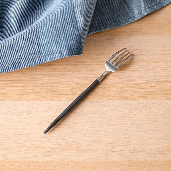 新品クチポール　ゴア　ブラック　デザートスプーン・フォーク・ナイフ　9点セット 楽天市場】Cutipol GOA クチポール ゴア ブラック デザートフォーク