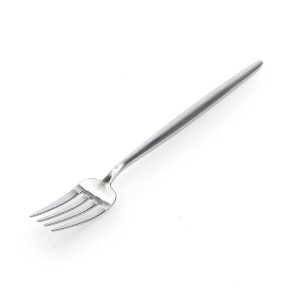 クチポール Cutipol ムーンマット MOON MATT デザートフォーク Dessert fork シルバー Silver カトラリー 5609881790908 MO07F｜glv｜09