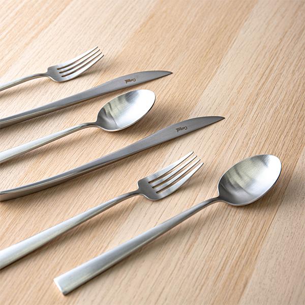 クチポール Cutipol デュナブラッシュド DUNA BRUSHED ディナーフォーク Dinner fork シルバー Silver カトラリー 5609881390207 DU04F｜glv｜06